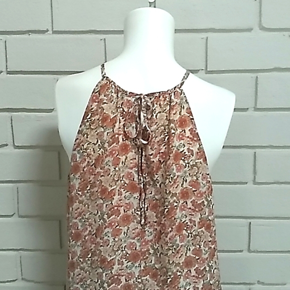 Forever 21 Floral Sleeveless Mini Sun Dress. Size Medium - Picture 6 of 10